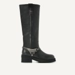 Nubikk Eve Lynn | Schwarze Biker Stiefel für Damen