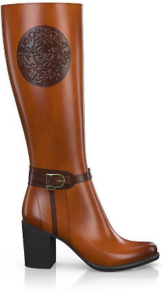lederstiefel-damen-749akn-1.jpg Damen Stiefel mit Absatz | Girotti – Bild 1