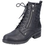 Rieker Damen Stiefelette Biker Boots Warmfutter Zierreißverschluss | Schuhparadiso