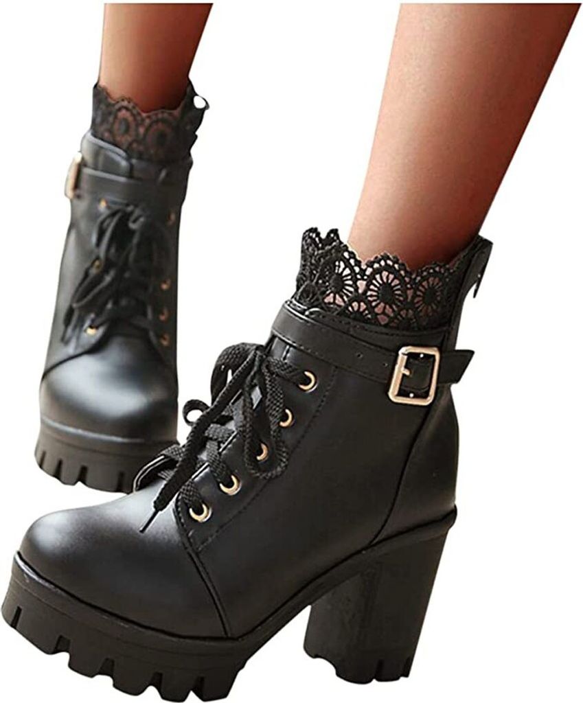 schwarze-stiefel-damen-062atm-1.jpg ASKSA Stiefel Damen Schwarz Größe 40 – Bild 1